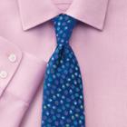 Charles Tyrwhitt Charles Tyrwhitt Extra Slim Fit Non-iron Mini Herringbone Pink Shirt