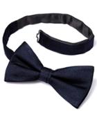 Charles Tyrwhitt Navy Silk Ready-tied Bow Tie By Charles Tyrwhitt