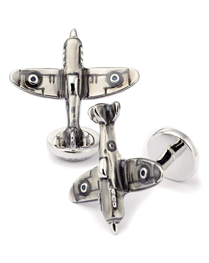 Charles Tyrwhitt Plane Enamel Cuff Link By Charles Tyrwhitt