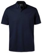  Plain Navy Jersey Cotton Polo Size Large By Charles Tyrwhitt