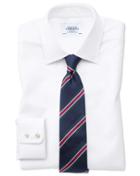  Classic Fit Egyptian Cotton Royal Oxford White Dress Shirt French Cuff Size 16.5/34 By Charles Tyrwhitt