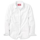 Charles Tyrwhitt Charles Tyrwhitt White Broderie Bib Front Semi-fitted Shirt (10)