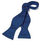 Charles Tyrwhitt Charles Tyrwhitt Luxury Navy Multi Spot Self-tie Bow Tie