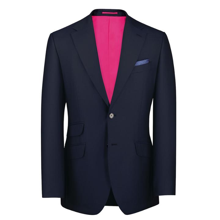 Charles Tyrwhitt Charles Tyrwhitt Navy Yorkshire Worsted Slim Fit Luxury Jacket (36 Regular)