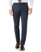 Charles Tyrwhitt Airforce Blue Slim Fit Hairline Business Suit Wool Pants Size W32 L38 By Charles Tyrwhitt