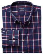 Charles Tyrwhitt Charles Tyrwhitt Classic Fit Washed Navy And Red Check Shirt