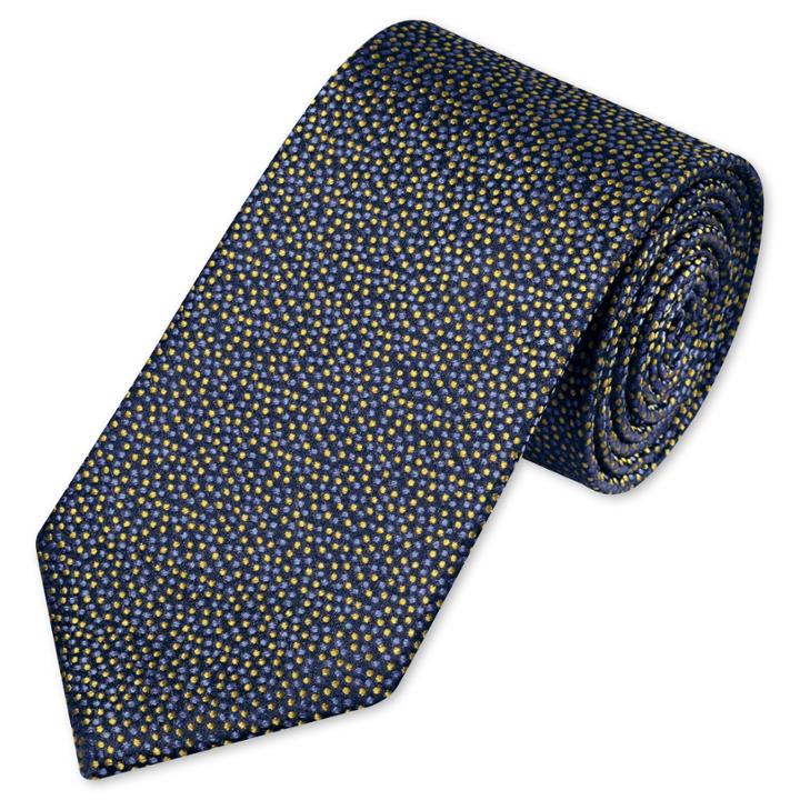 Charles Tyrwhitt Charles Tyrwhitt Classic Blue Multi Dot Tie