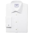 Charles Tyrwhitt Charles Tyrwhitt White Herringbone Extra Slim Fit Shirt (14.5 - 33)