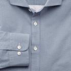 Charles Tyrwhitt Charles Tyrwhitt Extra Slim Fit Navy Mini Circle Print Cotton Dress Shirt Size Large