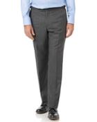Charles Tyrwhitt Charcoal Classic Fit Tan Stripe British Luxury Suit Wool Pants Size W32 L34 By Charles Tyrwhitt