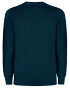  Teal Merino Crew Neck 100percent Merino Wool Sweater Size Large By Charles Tyrwhitt