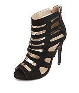 Charlotte Russe Laser Cut-out Single Sole Heels