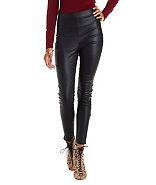 Charlotte Russe Faux Leather Skinny Pants