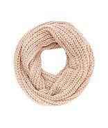 Charlotte Russe Metallic Chunky Knit Infinity Scarf