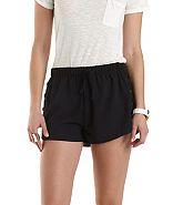 Charlotte Russe Drawstring Lace-up Dolphin Shorts