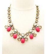 Charlotte Russe Rhinestone Statement Necklace