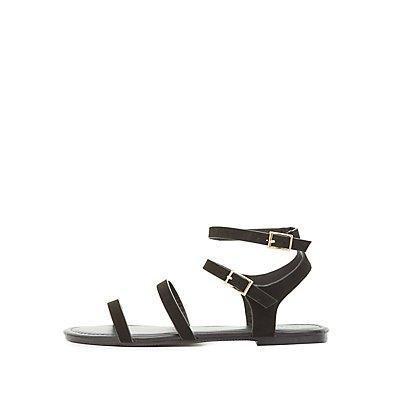 Charlotte Russe Strappy Flat Sandals