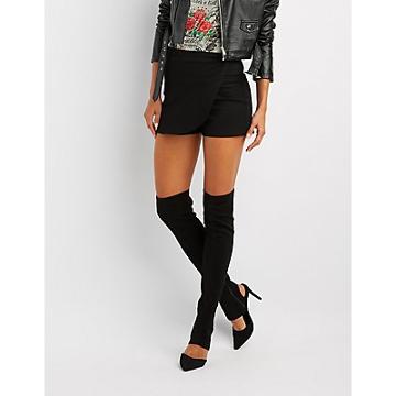 Charlotte Russe Pointed Toe Cut-out Over-the-knee Boots