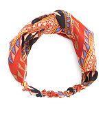 Charlotte Russe Tribal Print Twisted Head Wrap