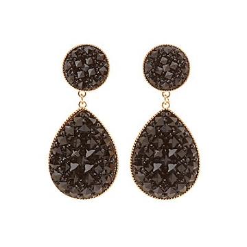Charlotte Russe Glittery Drop Earrings