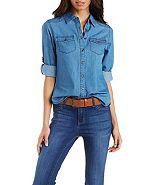 Charlotte Russe Chambray Shirt
