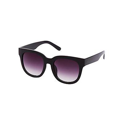 Charlotte Russe Square Wayfarer Sunglasses