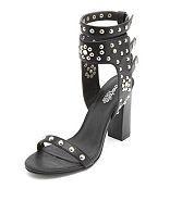 Charlotte Russe Studded Strappy Ankle Cuff  High Heels