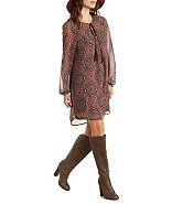 Charlotte Russe Papermoon Motif Print Dress