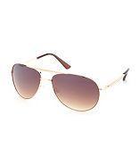 Charlotte Russe Textured Aviator Sunglasses