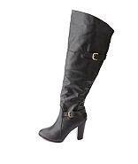 Charlotte Russe Dollhouse High Heel Knee-high Boots
