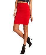 Charlotte Russe High Waisted Bandage Skirt