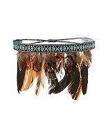 Charlotte Russe Feather Headband