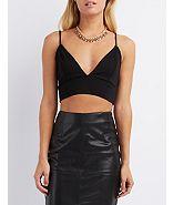 Charlotte Russe Strappy Crop Top