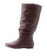 Charlotte Russe Slouchy Flat Mid Thigh Boots