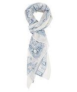 Charlotte Russe Scarf Print Wrap Scarf