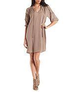 Charlotte Russe Jella C Lace Inset Shift Dress