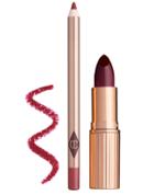 Charlotte Tilbury Lucious Lip Slick Crimson - Lip Set
