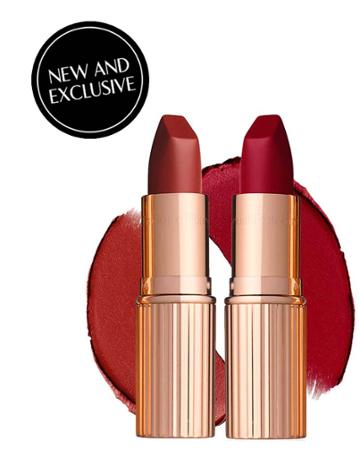 Charlotte Tilbury Desk To Disco Duo Walk Of Shame & Red Carpet Red