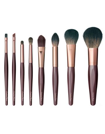 Charlotte Tilbury The Complete Brush Set Rose Gold & Night Crimson