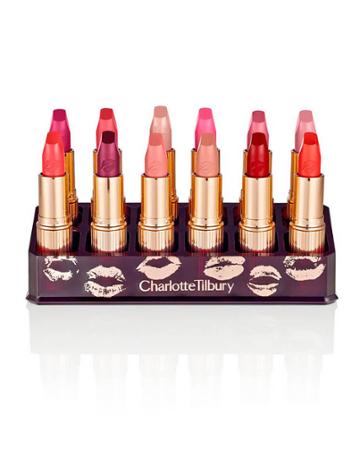Charlotte Tilbury Hot Lips Luxury Collection - Iconic 12 Piece Lipstick Set