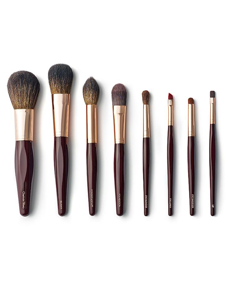 Charlotte Tilbury The Complete Brush Set 8 Brushes Rose Gold