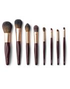 Charlotte Tilbury The Complete Brush Set - 8 Brushes - Rose Gold & Night Crimson