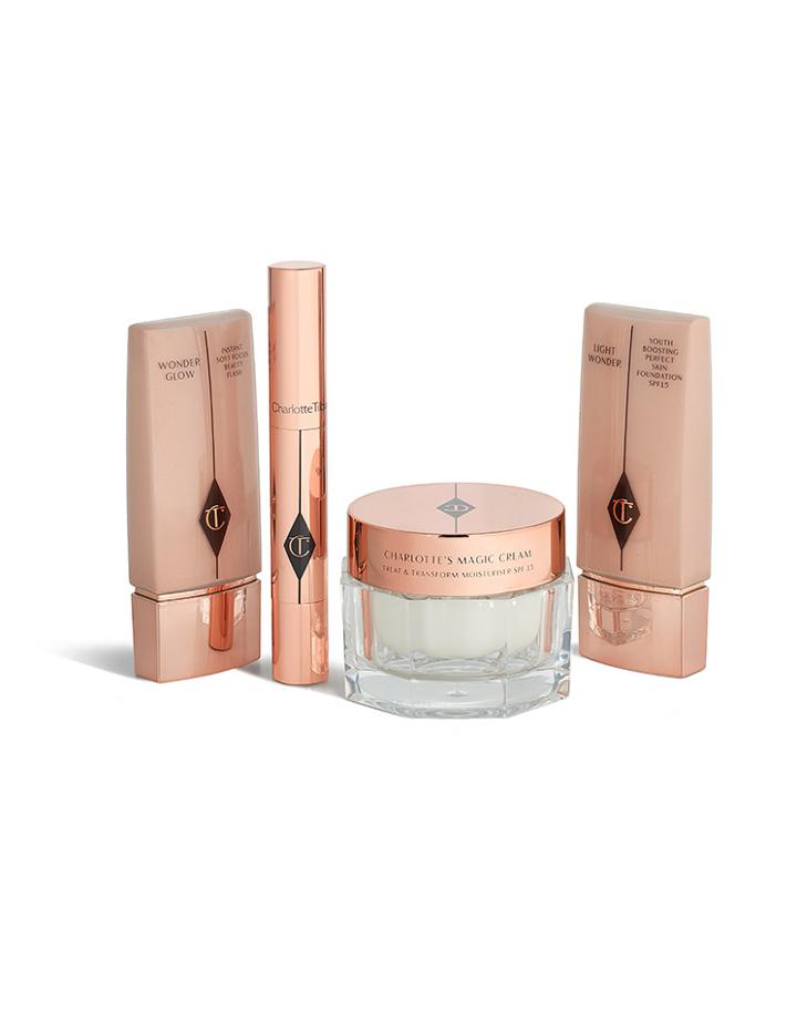 Charlotte Tilbury Detox Cheat Moisturiser, Primer, Foundation & Concealer