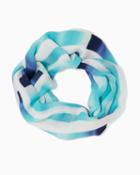 Charming Charlie Striped Ombre Infinity Scarf