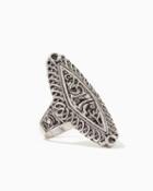 Charming Charlie Daise Burnished Marquise Ring