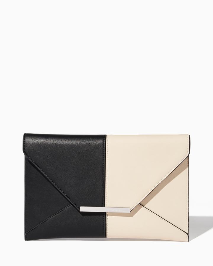 Charming Charlie Mod Color Block Envelop Clutch