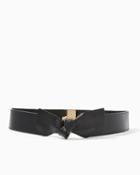 Charming Charlie Faux Leather Tie Belt