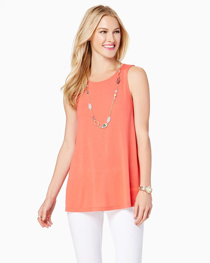 Charming Charlie Colorblock Swing Tank