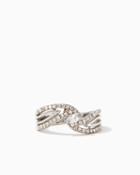 Charming Charlie Pav Swirl Ring