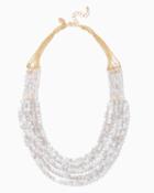 Charming Charlie Mel Glass Layered Necklace